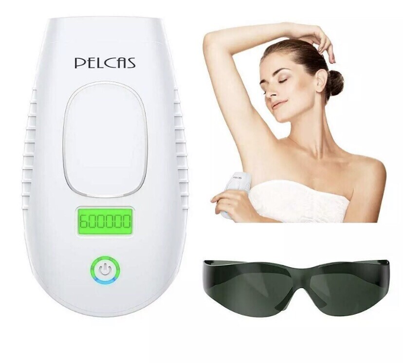 IPL Hair Removal System PELCAS 600,000 Flashes Light white