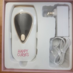 HAPPY CURVES Beam IPL Laser Hair Removal Device – At-Home Permanent Body Hair
