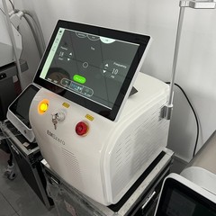 808 laser hair removal device, body, face, underarm cooling head, white