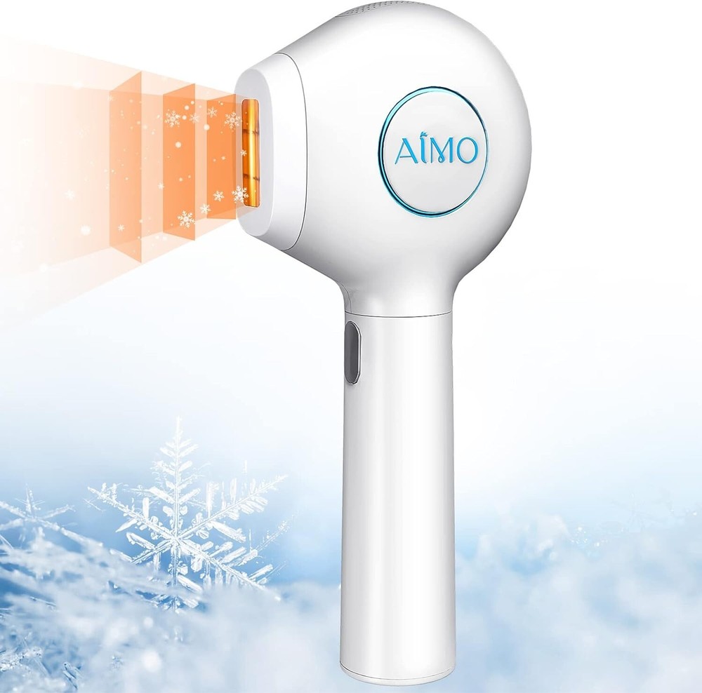 AIMO IPL Hair Removal Ice Cooling Function Facial Hair Removal 500,000 Flashes