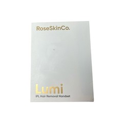 Rose Skin Co IPL Hair Removal Handset – Lumi White/Gold Handheld