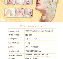 2026 3000W Permanent Depilation Diode Laser Hair Removal Machine 755 808 1064nm