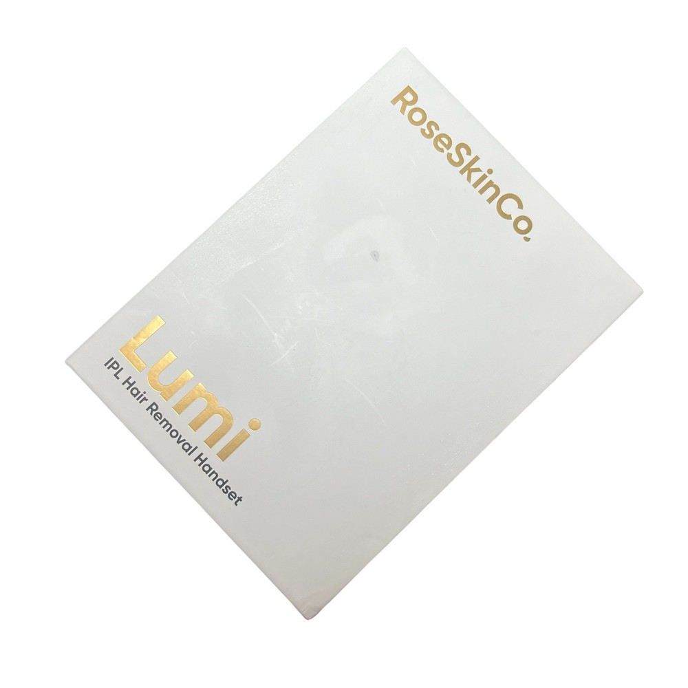Rose Skin Co IPL Hair Removal Handset – Lumi White/Gold Handheld