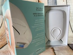 iluminage Precise Touch IPL Hair Reduction Device ELOS RF w/ Charger & Box EUC
