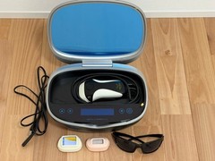 Kenon Ver6.0 Home Laser Hair Removal Device with Eyebrow Trimmer, Black, Used
