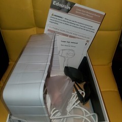 Edousin England Design permanent laser hair removal with accessories in open box