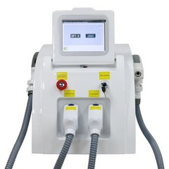 Professtional OPT SHR IPL Hair Removal ND YAG Laser Tattoo Remove Spa Machine