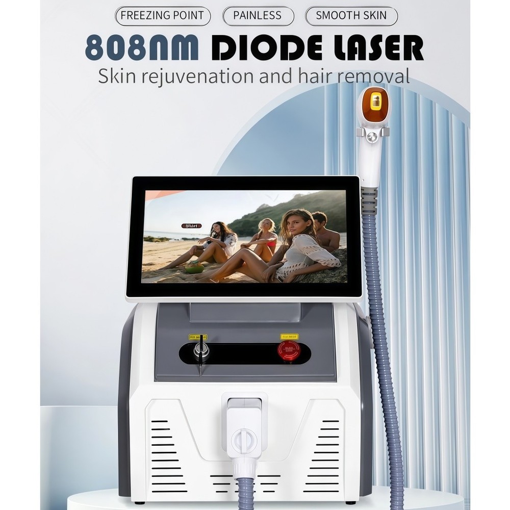 755 808 940 1064nm Diode laser hair removal device for permanent hair removal