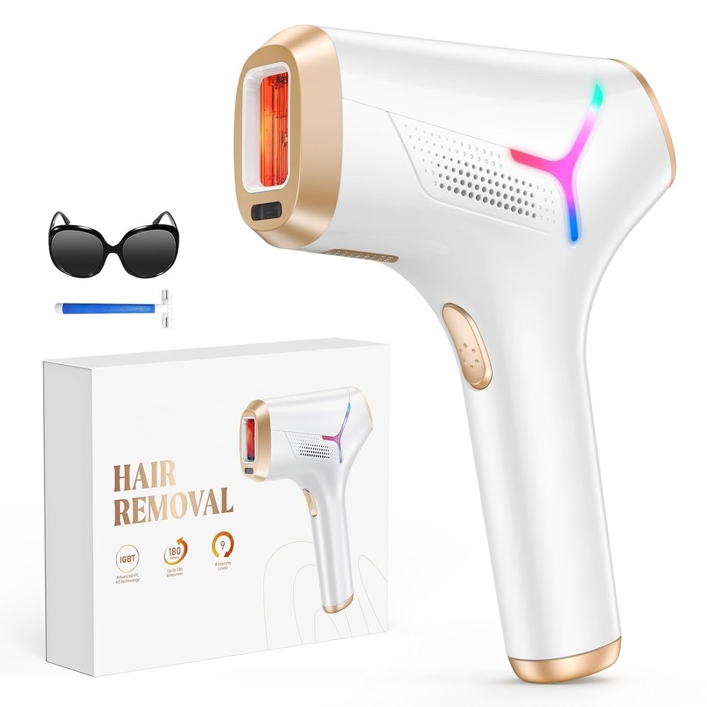 LYSMOSKI Laser Hair Removal for Women and Men, At-Home IPL Hair Removal Device