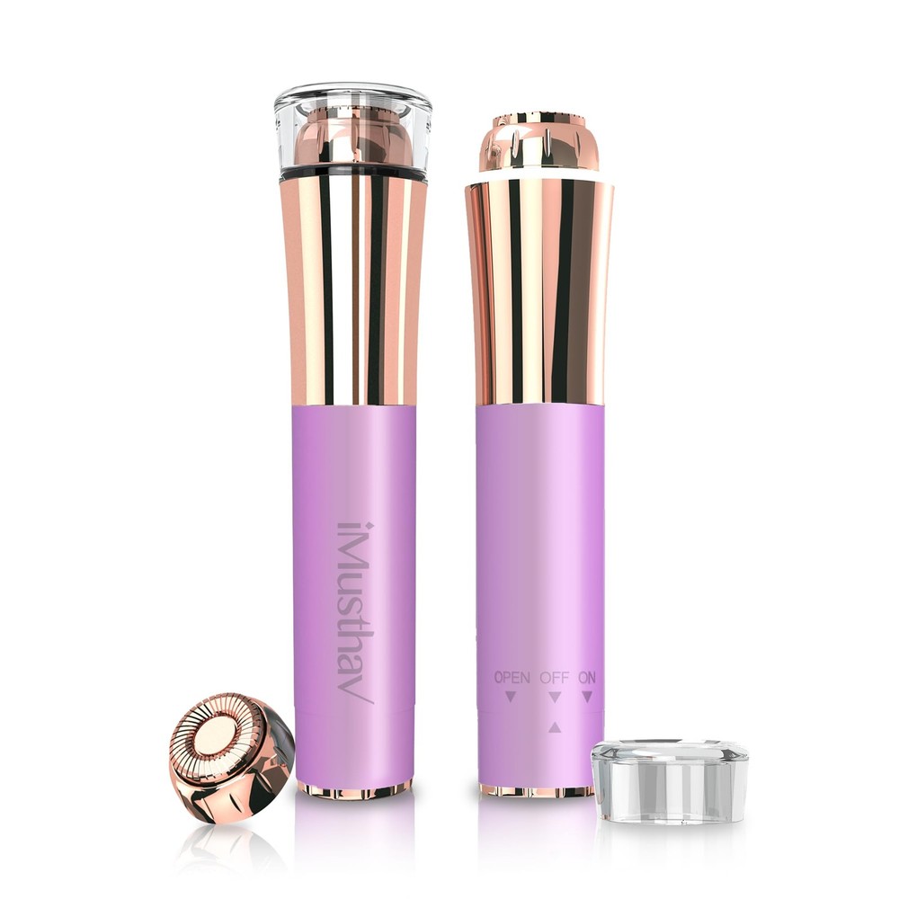 Facial Hair Removal for Women, Painless & Flawless 13mm head, Amethyst