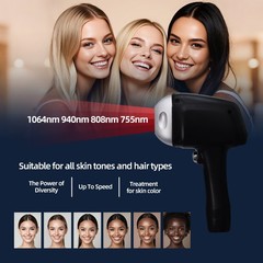 2IN1 808nm Diode Laser Hair Reduction Pico YAG Beauty Machine Salon Use