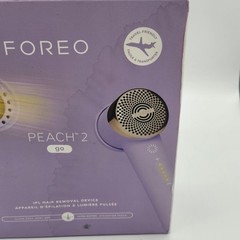 NEW FOREO PEACH 2 Go IPL Hair Removal Device – Easy Permanent Hair Removal