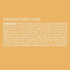 Jergens Sweet Citrus Body Butter, Hand and 7 Fl Oz (Pack of 1), White