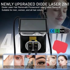 2in1 Picosecond Diode Laser Machine for Hair & Tattoo Removal Skin Rejuvenation