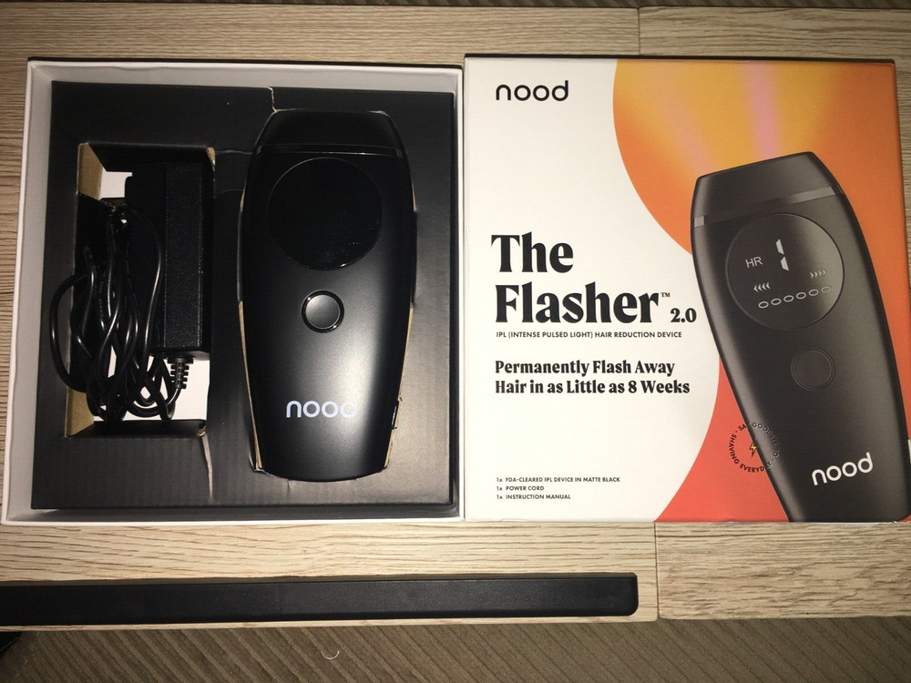Nood The Flasher 2.0 IPL Laser Hair Removal Handset, Open Box