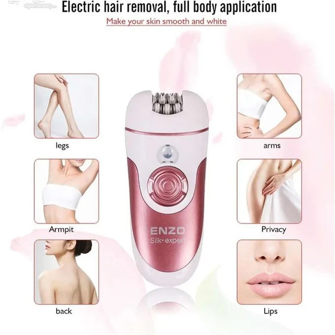 ENZO Silk Expert 4in1 Epilator Hair Removal Shaver Women Electric Face Body Kit