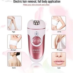ENZO Silk Expert 4in1 Epilator Hair Removal Shaver Women Electric Face Body Kit