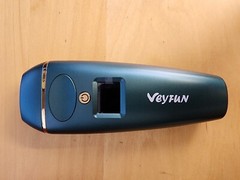 VEYFUN Depilator Hair Removal for Women with 5 Intensity Levels, 2 Flash Modes