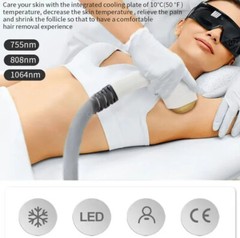 2-IN-1 810nm Laser Hair Removal Picosecond Tattoo Removal Machine Whitening