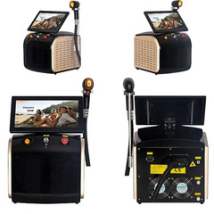 Permanent lazer Depilation Diode Laser Hair Removal Machine 755 808 1064nm