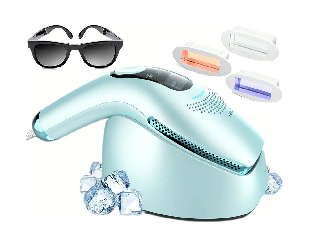 DEESS Laser Hair Removal for Women and Men, GP590 Auto Cooling + Ice Compress…