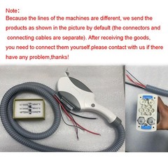 Replacement Handle Stick with 3 Filter for IPL Laser Hair Removal Machine Handle