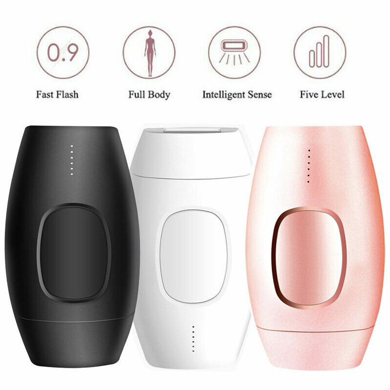 AT HOME Laser IPL Hair Removal // 600,000 pulses // Portable Handheld Full Body