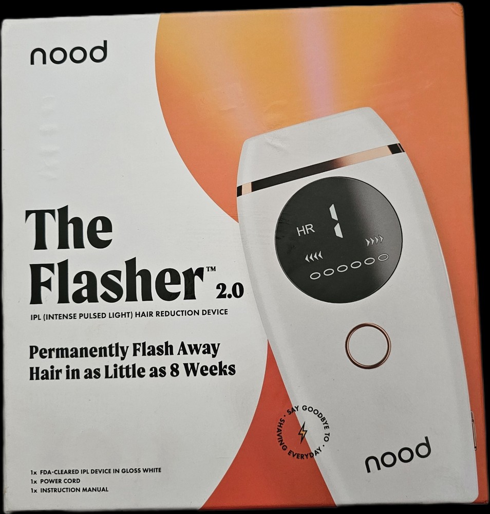 NOOD The Flasher v 2.0 Permanent Painless IPL Laser Hair Removal Device