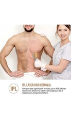 CGK Hair Removal, Home Use Permanent Hair Removal Device with Sapphire Cooling