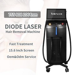 High Strength 3-Wave 808nm 755 1064nm Diode Laser Permanent Hair Removal Beauty