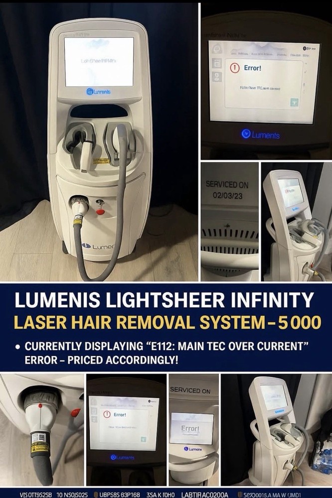 Lumenis Lightsheer Infinity Laser Hair Removal Device UBP585 83P168