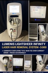 Lumenis Lightsheer Infinity Laser Hair Removal Device UBP585 83P168