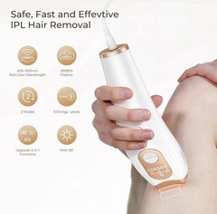 IPL Laser Hair Removal Device for Women & Men – 900K Flashes, 9 Levels