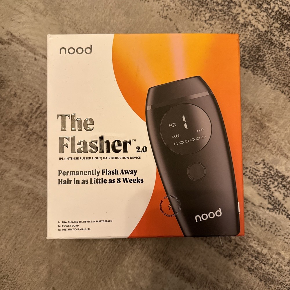 Flasher 2.0 by Nood – IPL Laser Hair Removal unisex, Pain-free, Whole Body