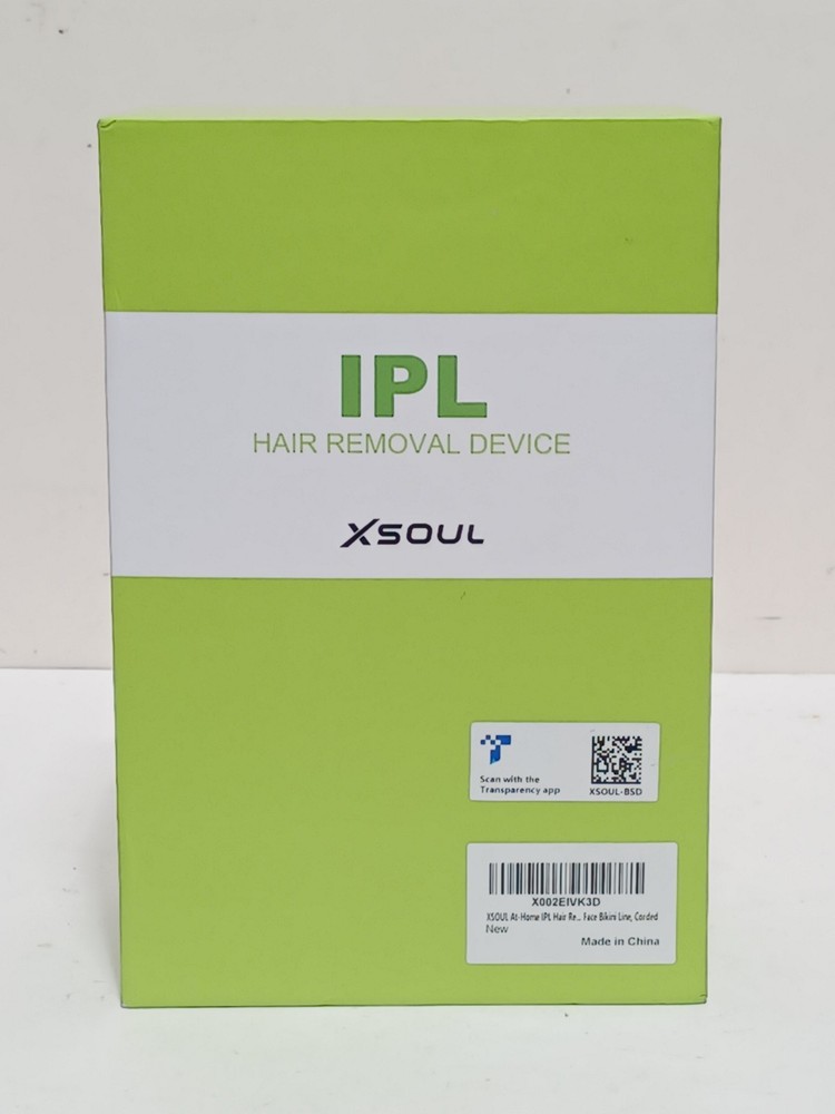 NEW, XSoul At-home IPL Hair Removal Device- Laser Hair Removal▪︎ NEW IN BOX