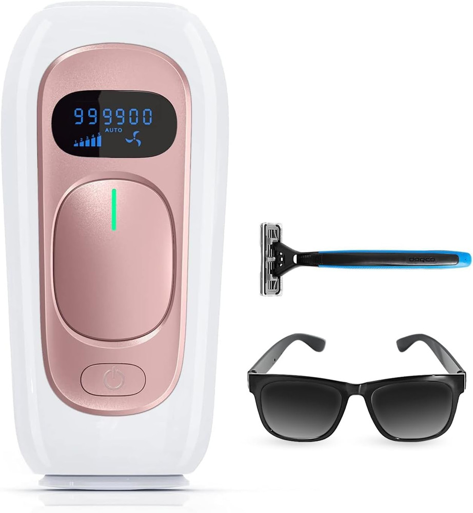Permanent Hair Removal System IPL Depilator Hair Remover Women Men Pink NEW