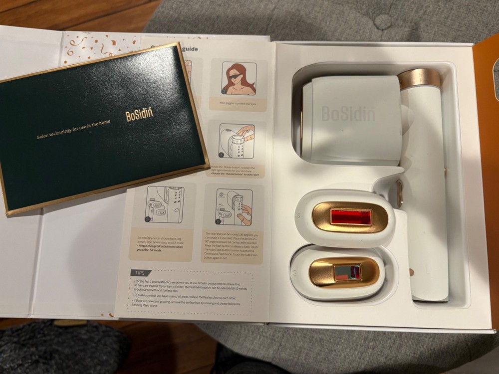 BoSidin Pioneer-Pro Permanent Hair Removal Device Good Condition