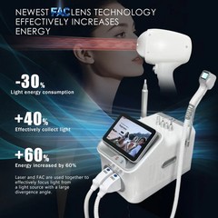 2 IN 1 Diode Laser Hair Removal & Pico ND YAG Tattoo Removal Skin Beauty Machine