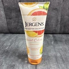Jergens Sweet Citrus Body Butter, Hand and 7 Fl Oz (Pack of 1), White
