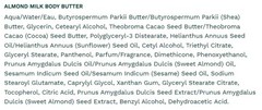 The Body Shop Almond Milk Butter – 1.7 Ounce (Pack of 1), ALMOND MILK