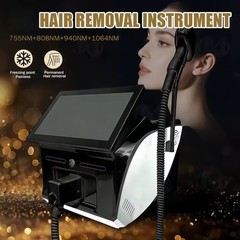 Professional 755 808 940 1064NM diode laser hair removal device 110V US