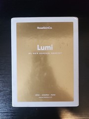 RoseSkinCo. Lumi IPL Hair Removal Handset – White/Gold – Professional At-Home