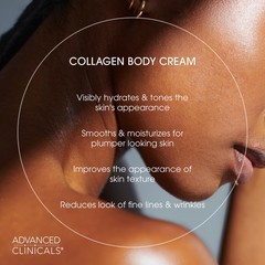 Advanced Clinicals 2 Piece Set, Collagen + Hyaluronic Acid Cream Set