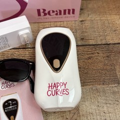 HAPPY CURVES Beam IPL Laser Hair Removal Device – At-Home Permanent Body Hair
