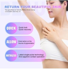 OPT 2-in-1 Hair Removal Machine Full Body Use Skin Smooth Reduce Unwanted Hair