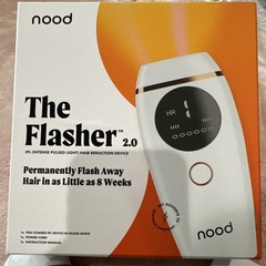Nood The Flasher 2.0 IPL Hair Removal Device LED Display 7 Settings KCA423 White
