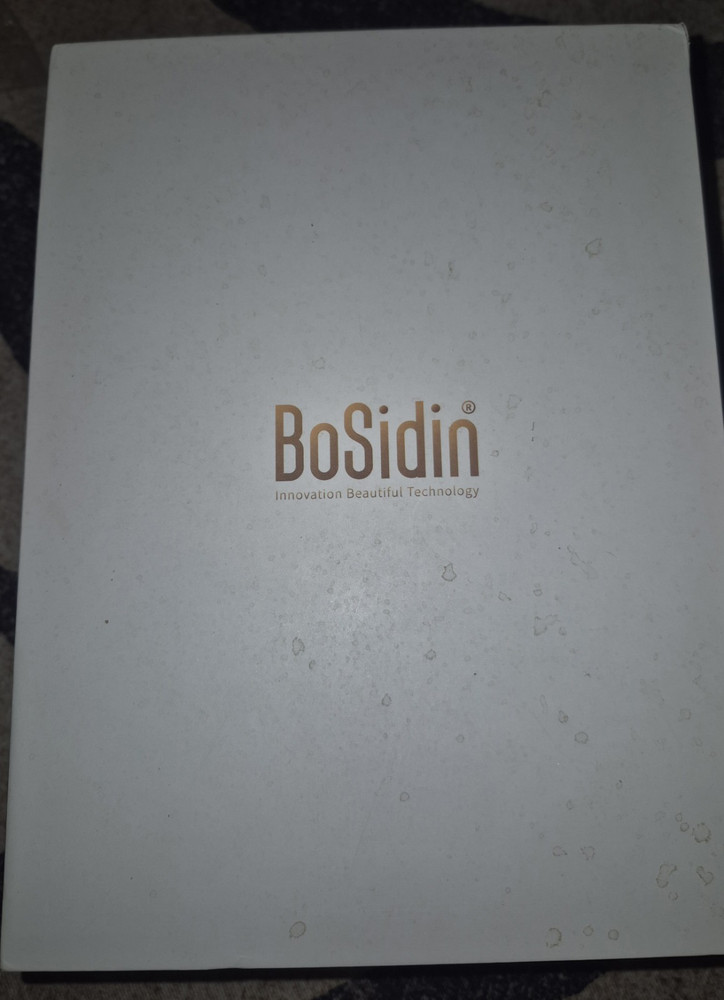 BoSidin IPL Hair Removal Device White Gold for Legs Arms Face with Sunglasses