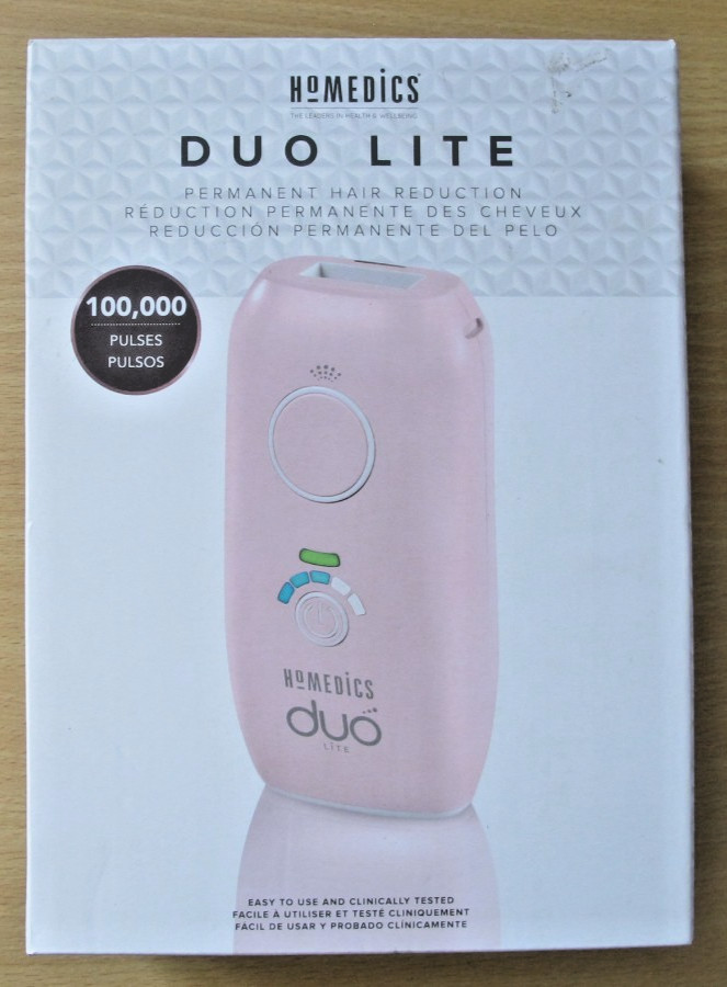 Homedics Duo Lite Permanent Hair Reduction IPL-HH180