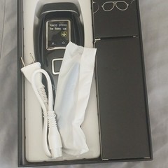 Yachyee ICE IPL Hair Removal Device Black LCD Display 999999 Flashes Corded