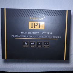 Fasbruy IPL Permanent Hair Removal System (Black)